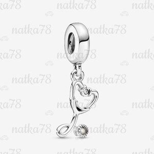 Pandora Stethoscope Heart Dangle Charm